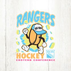 Rangers Hockey Eastern Conference SVG PNG File Digital