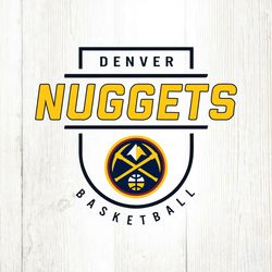 Denver Nuggets Basketball Logo SVG File Digital