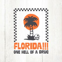 Florida One Hell of a Drug Tortured Poets Department SVG File Digital
