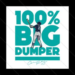 Cal Raleigh Big Dumper MLB Player SVG File Digital