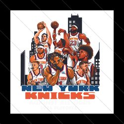 New York Knicks Against All Odds 2024 Playoffs PNG File Digital