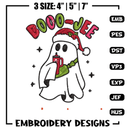 Boo jee chrismas Embroidery Design, Chrismas Embroidery, Embroidery File, Anime Embroidery, Anime shirt,Digital download