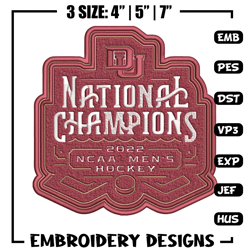 Denver Pioneers logo embroidery design,NCAA embroidery,Embroidery design,Logo sport embroidery, Sport embroidery.