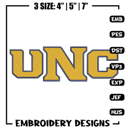 Northern Colorado logo embroidery design,NCAA embroidery, Sport embroidery,logo sport embroidery,Embroidery design