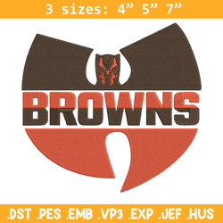 Cleveland Browns Black Panther embroidery design, Browns embroidery, NFL embroidery, sport embroidery, embroidery design