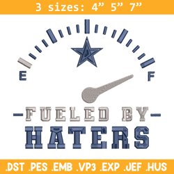Fueled By Haters Dallas Cowboys embroidery design, Dallas Cowboys embroidery, NFL embroidery, logo sport embroidery.