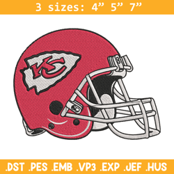 Helmet Kansas City Chiefs embroidery design, Kansas City Chiefs embroidery, NFL embroidery, logo sport embroidery.