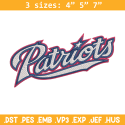 New England Patriots embroidery design, Patriots embroidery, NFL embroidery, logo sport embroidery, embroidery design. (