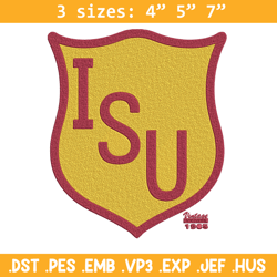Iowa State logo embroidery design,NCAA embroidery, Sport embroidery,logo sport embroidery,Embroidery design
