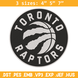 Toronto Raptors logo embroidery design,NBA embroidery, Sport embroidery, Embroidery design, Logo sport embroidery