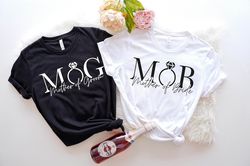 Mother of the Bride T-Shirt, Mother of the Groom T-Shirt, Matching Mom Shirts, Mom Wedding Shirts, Mother of the Bride a