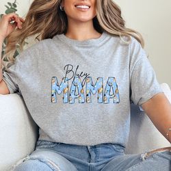 Bluey Mama Tshirt, Mama Shirt, Bluey Tshirt Adult, Mom Gift, Mom Shirt, Bluey Shirt, Unique Mom Shirt, Trendy Shirt, Mam