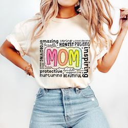 She is Mom PNG, Retro Mother PNG, Blessed Mom Png, Mom Shirt, Mom Life Png, Mother's Day Png, Mom Png, Gift for Mom, Ret