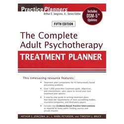Text Book The Complete Adult Psychotherapy Treatment Planner: Includes DSM-5 Updates 5th Edition by Berghuis