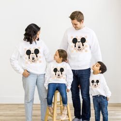Mickey Shirt - Retro Disney Shirt- Mickey Checkered - Disney Graphic Sweat - Disney Hoodie
