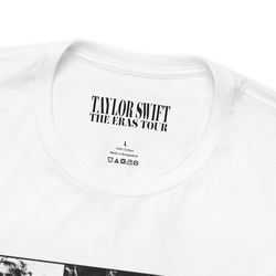 Taylor Swift The Eras Tour Black & White Tour Shirt Australia UK London Brazil France 2024 International Unisex T-Shirt