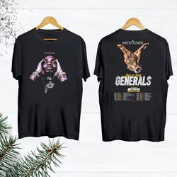 2023 Kevin Gates Only The Generals Tour T-Shirt, Kevin Gates Concert Merch, Rapper Kevin Gates Shirt