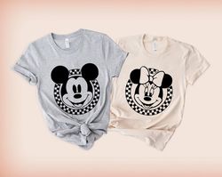 Mickey Minnie Couple Shirt, Disney Matching Shirt, Disney Trip Shirt, Disney Kids Shirt, Family Disneyworld, Disney Fami