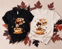 Disney Thanksgiving Couple Shirt, Mickey Minnie Baloon Shirt, Disney Thanksgiving couple shirts, Happy Thanksgiving, Bal