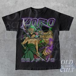 Vintage 90s Bootleg Style Anime T-Shirt | Unisex Heavy Cotton Shirt | Retro Anime Tee | Oversize Vintage Graphic Tee | B