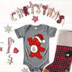 sheep baby christmas shirt, bear baby christmas shirt,funny christmas , family christmas,rrg0031