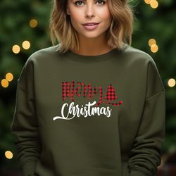 gifts for her, christmas sweatshirt,rrg0003