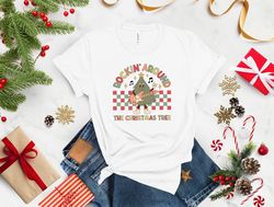 Christmas T-shirt, Happy Christmas, Gift for Xmas, Christmas Party Tee, Funny Christmas, Sarcastic Shirt, Christmas Tree