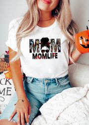 Halloween T-shirt Gift for Mom Life Shirt Halloween Season Shirt Witches Shirt Funny Halloween Mom Birthday Gift Hallowe