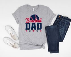 baseball dad t-shirt, baseball season tee, baseball t-shirt, baseball father shirt, sports t-shirt, baseball fan shirt,