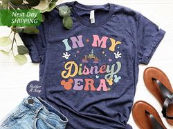 In My Disney Era Shirt, Disney Castle Shirt, Retro Walt Disney Shirt, Epcot Magic Kingdom Tee, Disney Family Shirt, Disn