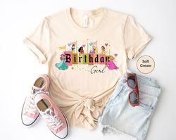 birthday girl shirt, disney birthday girl shirt, birthday girl princess shirt, family shirt, toddler gift shirt, disney
