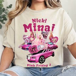 nicki minaj vintage shirt, pink friday 2 airbrush nicki minaj shirt, nicki minaj funny shirt
