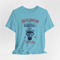 champions t-shirt south carolina women's college basketball tee 2024
