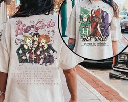 The Hex Girls Rock Band Music 2 Sides Shirt | Music Concert 2023 T-shirt | Hex Girls 2023 Tour Tee Birthday | Rock Band