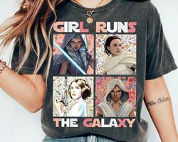 vintge star wars princess leia shirt | girls run the galaxy t-shirt | galaxy's edge tee | disneyland girl trip | may the