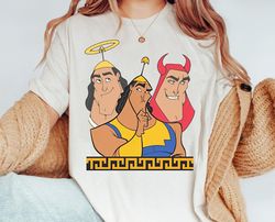 Disney Kronk Angel And Devil Shirt | The Emperor'S New Groove T-shirt | Birthday Boy Girl Mathching Tee Disney Birthday
