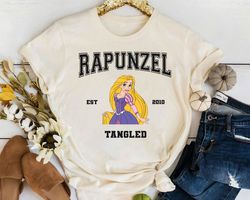 Disney Tangled All Characters Group Shirt, Rapunzel Gothel Retro T-shirt, Funny Disney Tangled Matching Tee, Disneyland