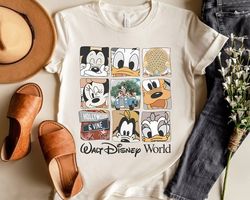 Vintage Mickey And Friends Shirt | Walt Disney World Matching T-Shirt | Disneyworld Trip Tee | WDW Family Holiday Outfit
