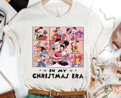 Mickey In My Christmas Era Sweatshirt | Mickey And Friends Christmas T-shirt | Disneyland Christmas Tee | Disneyland Tri