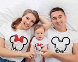 Disney Mom Dad Shirt, Disney Mama Shirt, Disney Mommy Daddy Shirt, Disney Mom Dad Shirt, Disney Mom Gift, Mickey Dad Shi