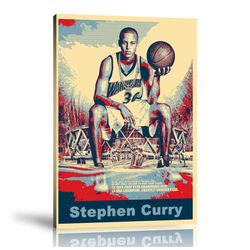 Stephen Curry, Golden State Warriors, NBA Sports Prints, POP Art Prints, Wall Art, Home Decor Art, Sports Player Prints,