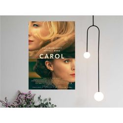 Carol Movie Poster 2023 Film - Canvas prints Poster Gift -  Room Decor Wall Art