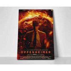 Oppenheimer Movie Poster or Canvas