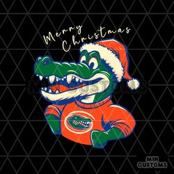 Florida Gators Merry Christmas NCAA SVG Digital