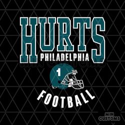 Hurts Philadelphia Football SVG Digital Download