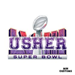 Usher Super Bowl Halftime Show PNG