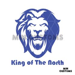 Detroit NFC North Kings of The North SVG