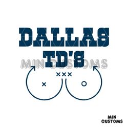 Dallas TD NFL Football Team SVG