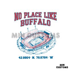 No Place Like Buffalo Stadium SVG
