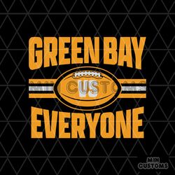 Green Bay Vs Everyone Football SVG